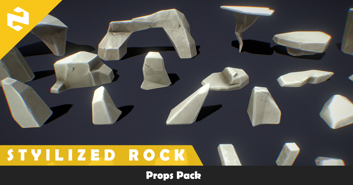 Props Pack - Stylized Rock | 3D Props | Unity Asset Store