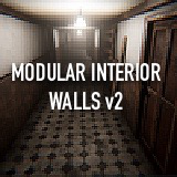 Modular Interior Walls Vol. 2 - Horror Pack (HDRP)