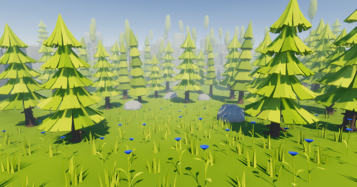 Low Poly Wind | VFX Shaders | Unity Asset Store