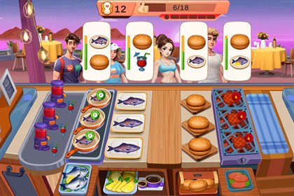 Cooking Game Template – Restaurant System with 210+ Levels & Boosters