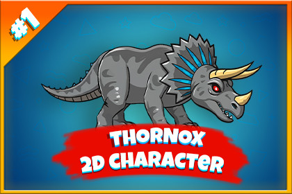 Thornox 2D Animated Character