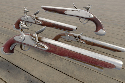 Flint Lock Pistol