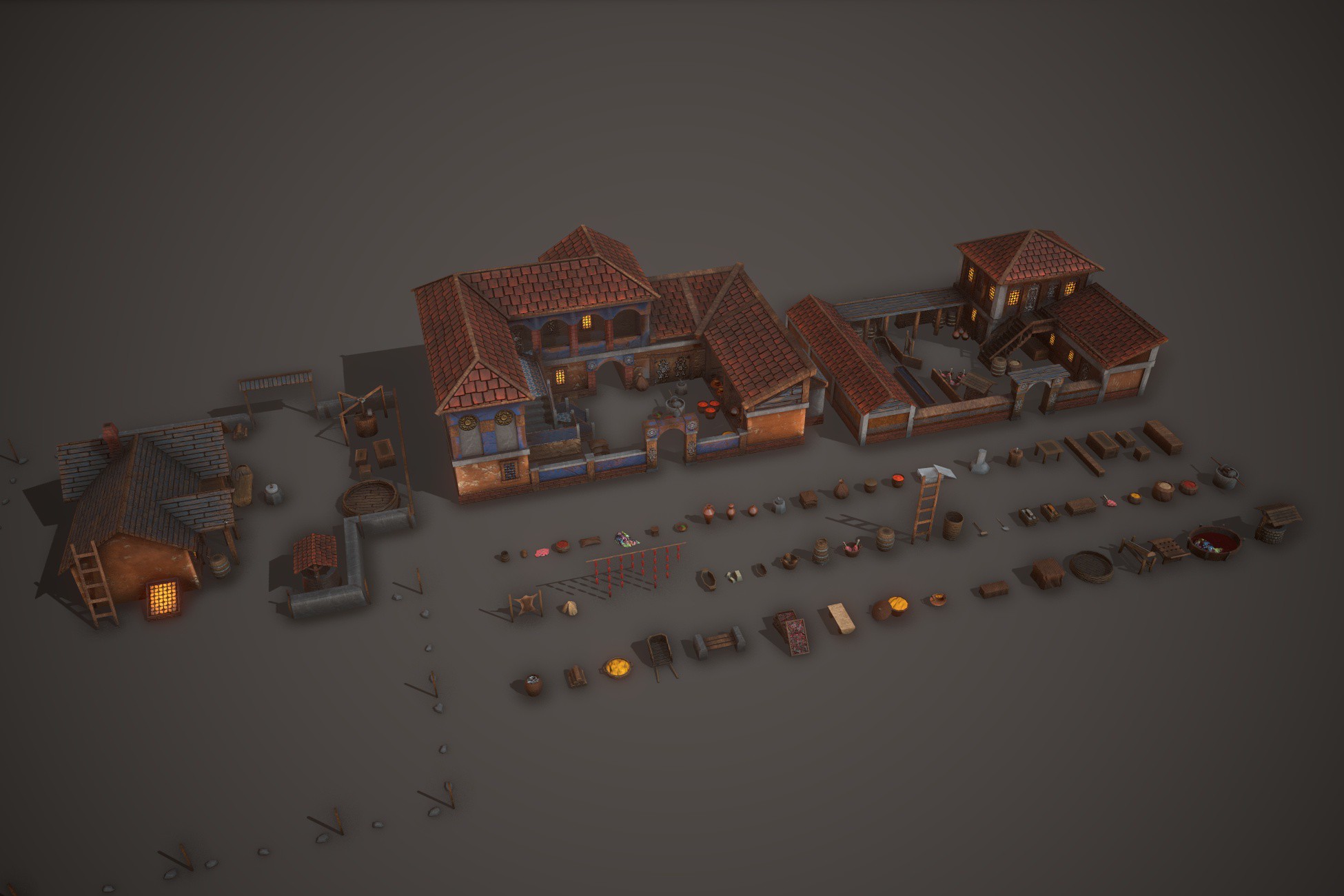 Unity Farm Asset Ancient Farm Pack | 3D Historic | Unity Asset Store