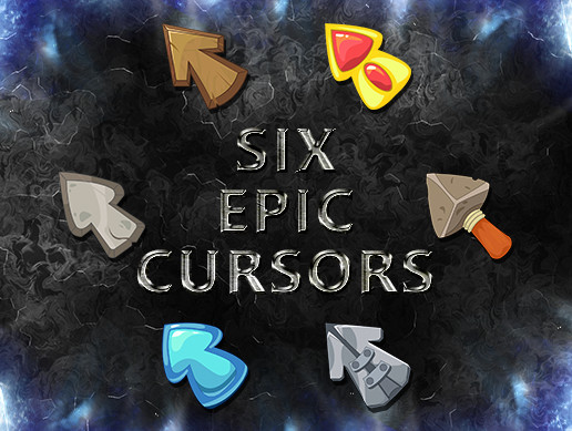 6 EPIC CURSORS — Amazing Arrows For Your Game | 2D Icons | Unity Asset ...
