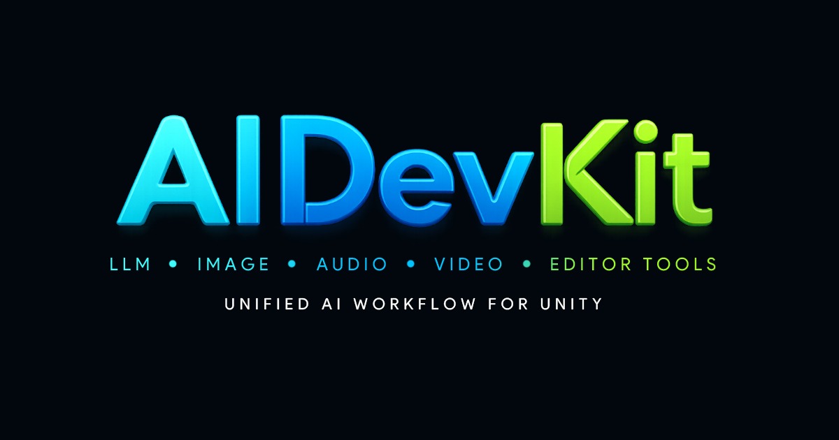 AI DevKit – Free AI Tools for Unity | AI-ML Integration | Unity Asset Store