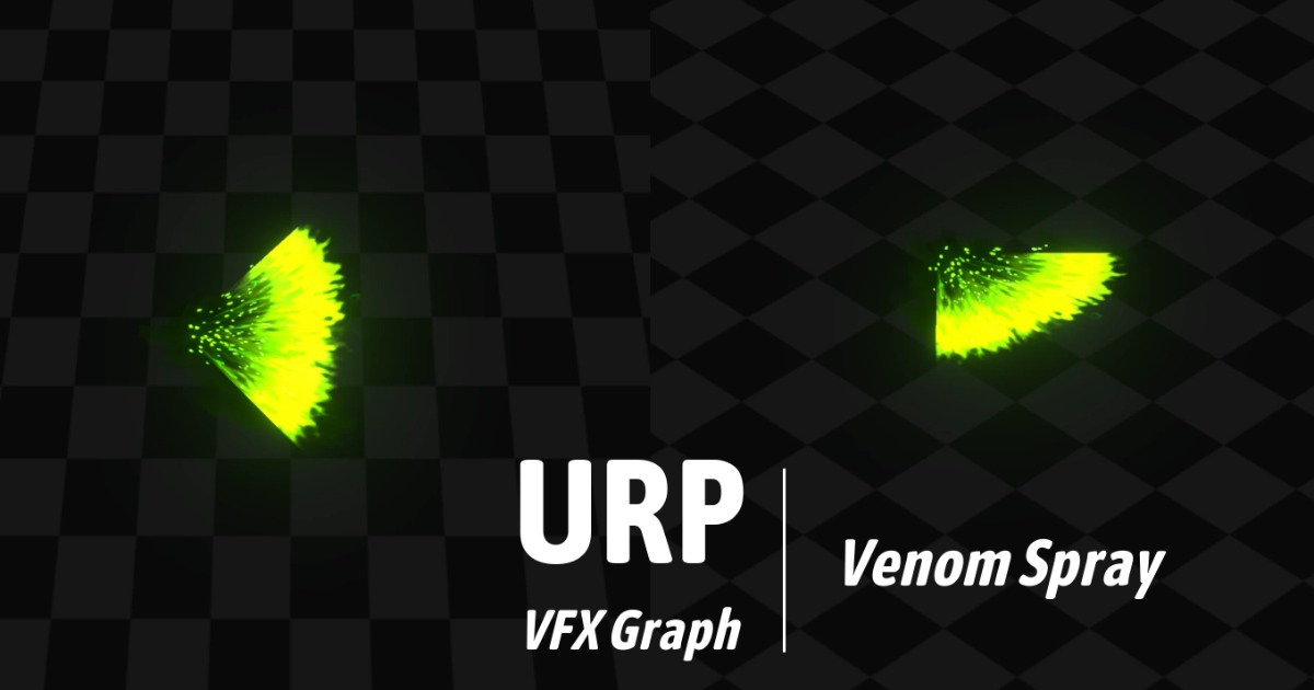 VFX Graph - Venom Spray | Spells | Unity Asset Store