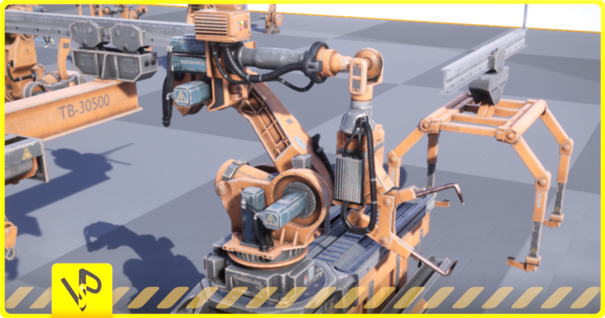 Industrial Robot Pack | 3D 工业产品 | Unity Asset Store