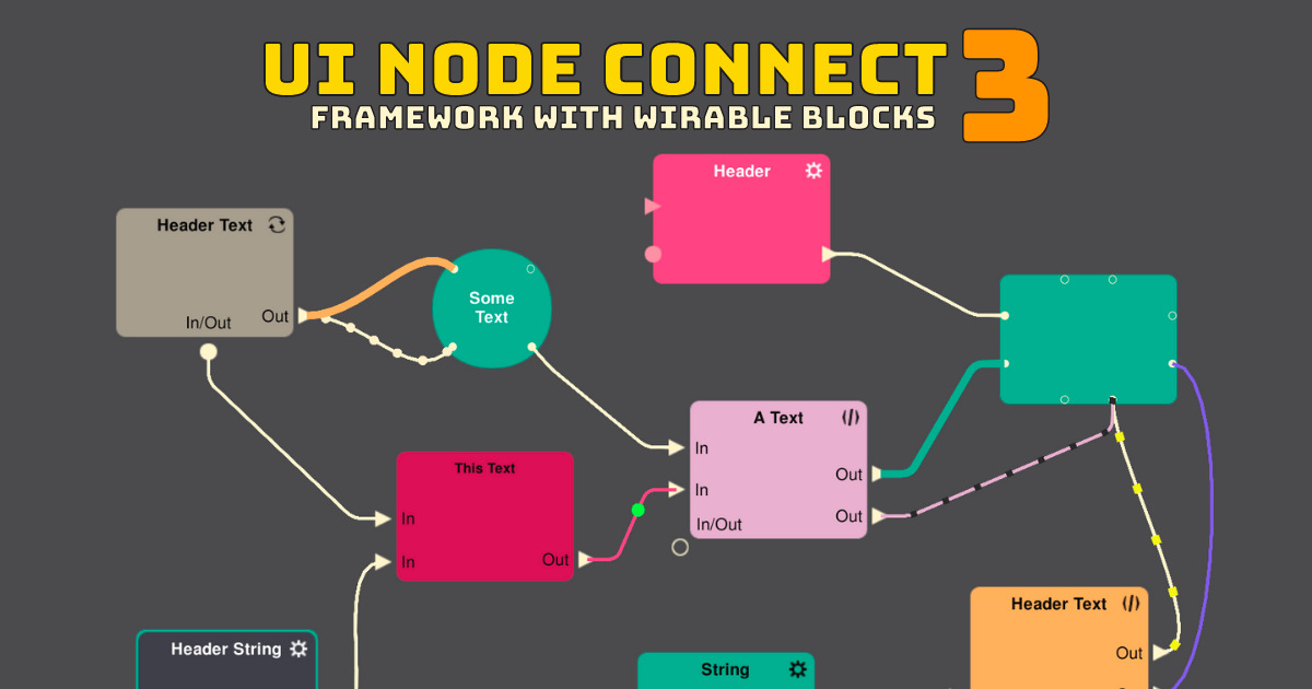 UI Node Connect 3 | GUI Tools | Unity Asset Store