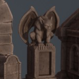 Spooky Graveyard Props