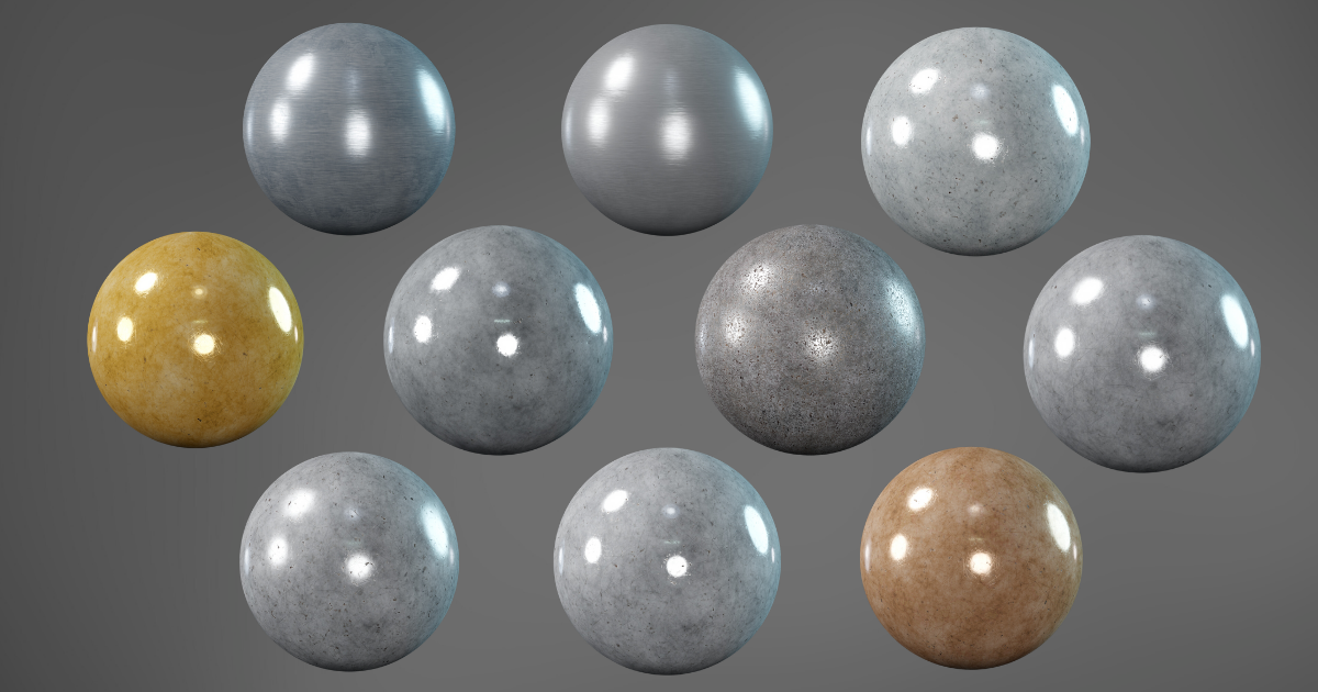 Metal Materials v02 | 2D 金属 | Unity Asset Store