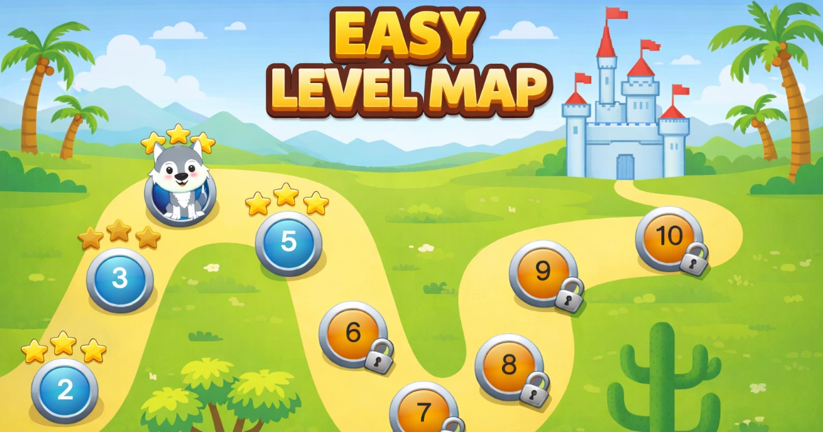 Easy Level Map | GUI Tools | Unity Asset Store