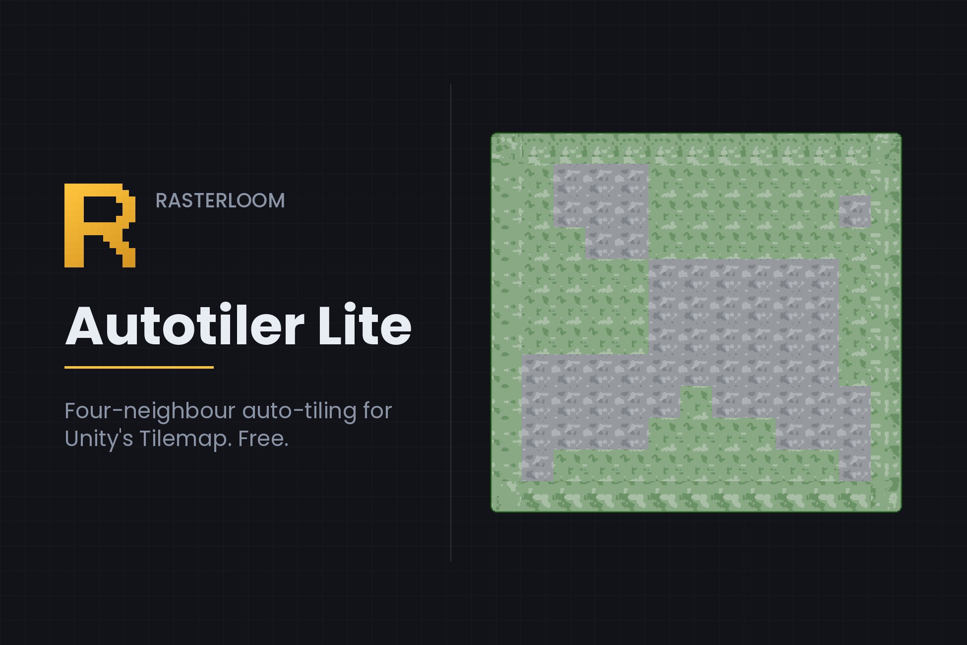 Autotiler Lite - 16-tile auto-tiling for Tilemap