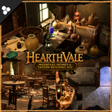 Hearthvale: Medieval Houses & Tavern Building Kit (Tavern, Medieval Houses, Inn)