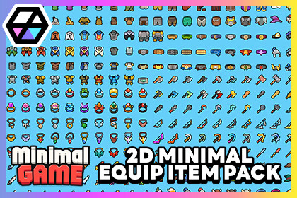 2D Minimal - Equip Item Pack