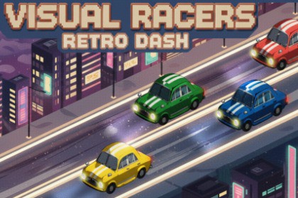 Visual Racers: Complete Isometric Car Sprite Pack (4 Colors)