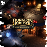 Dungeon Builder: Modular Top Down RPG Environment Kit (Dungeon, Modular Dungeon)