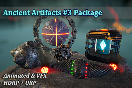 Ancient Artifacts #3 Package | Animated & VFX