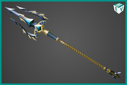 Fantasy Trident 01 URP HDRP Textures