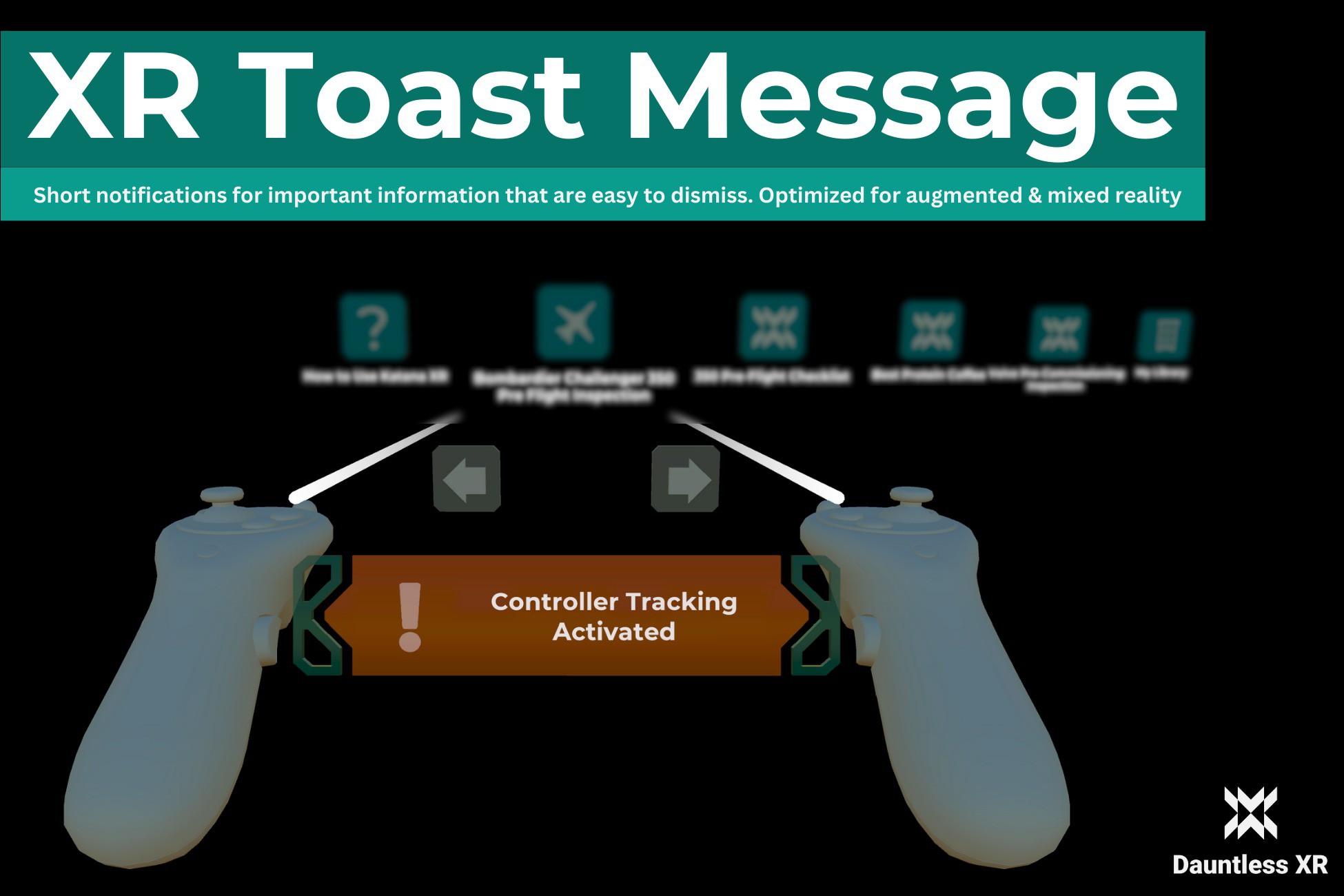 XR Toaster Pop Up | GUI Tools | Unity Asset Store