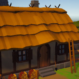 Low Poly Modular Medieval Village Constructor