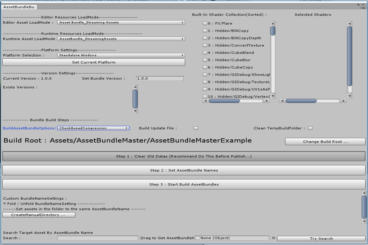Asset Install Base AssetBundle Integrated Solution - Asset Store