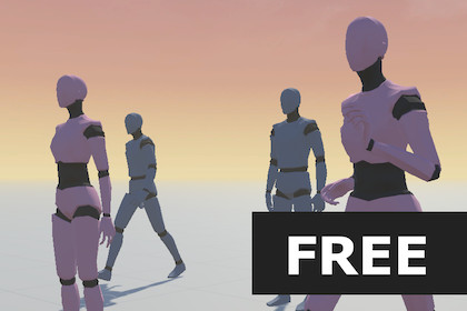 Human Idle/Walk/Run (Unarmed)