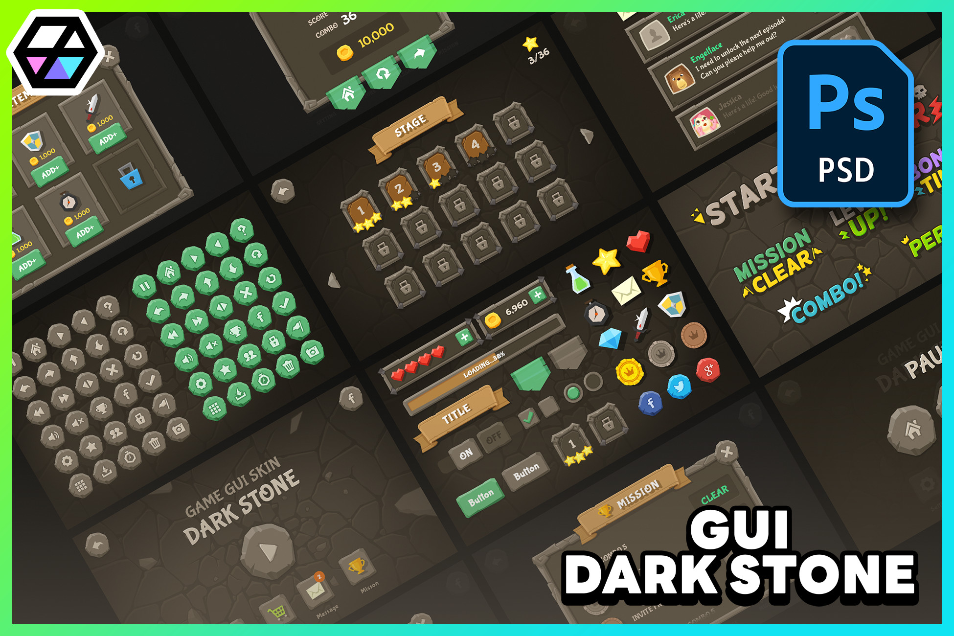 GUI - DarkStone