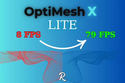 BT-OptiMeshX Lite：高度なLOD、メッシュ、モデル最適化システム