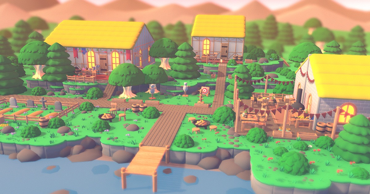 Goodies! Fantasy Adventure Pack - Stylized Low Poly | 3D Environments ...