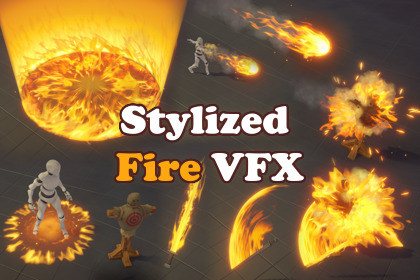 Dynamic Stylized Fire VFX