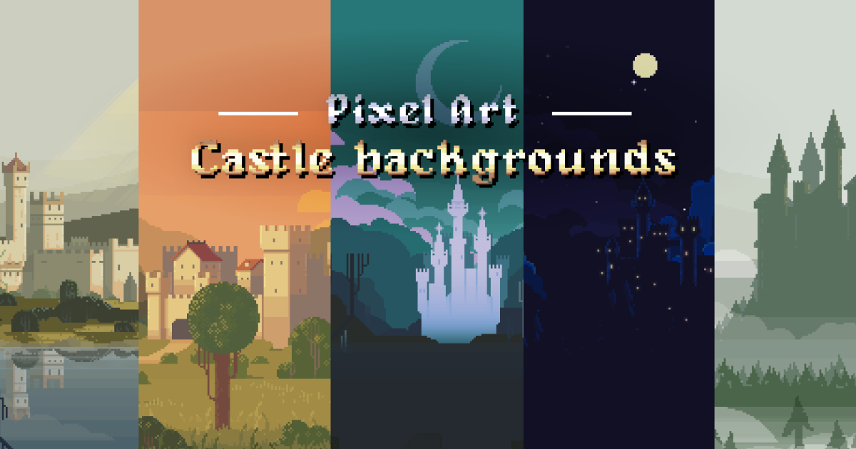 Castle Pixel Unity Pixel Art - Castle Backgrounds | 2D Environments | Unity Asset Store