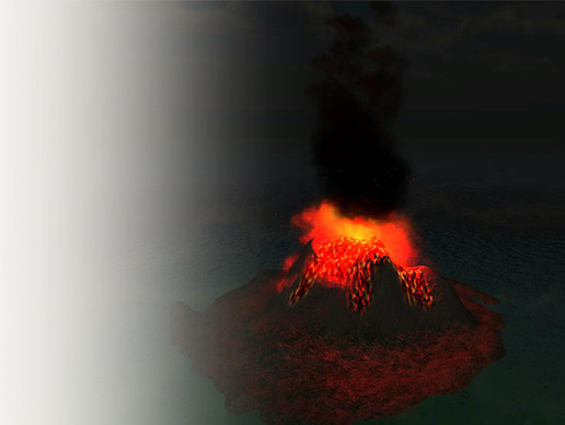 Animated Active Volcano | 3D Environments | Unity Asset Store