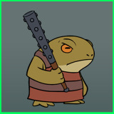 Toad - Animated Hand drawn character