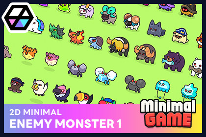 2D Minimal - Enemy Monster1