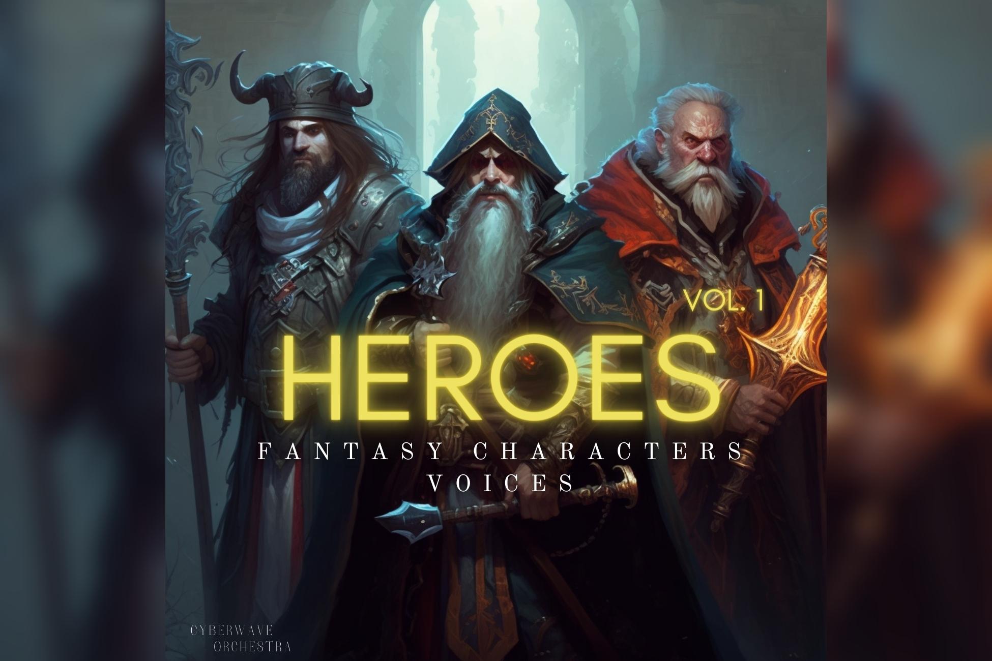 Hero Assets. Examples Heroes Vol. 1: Fantasy Battle Royale Characters Voices | Voices Sound ...