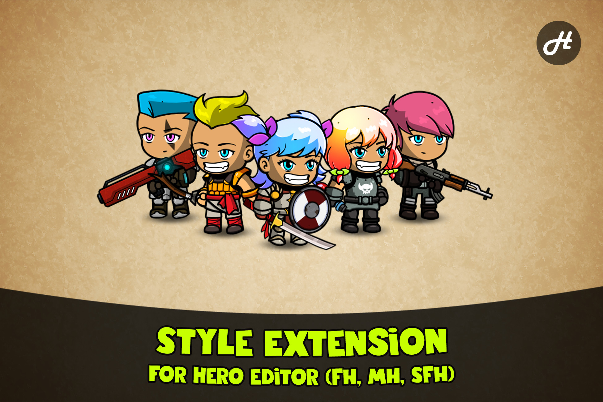 Character Extension Style: Character Editor Extension | 2D Characters | Unity Asset Store