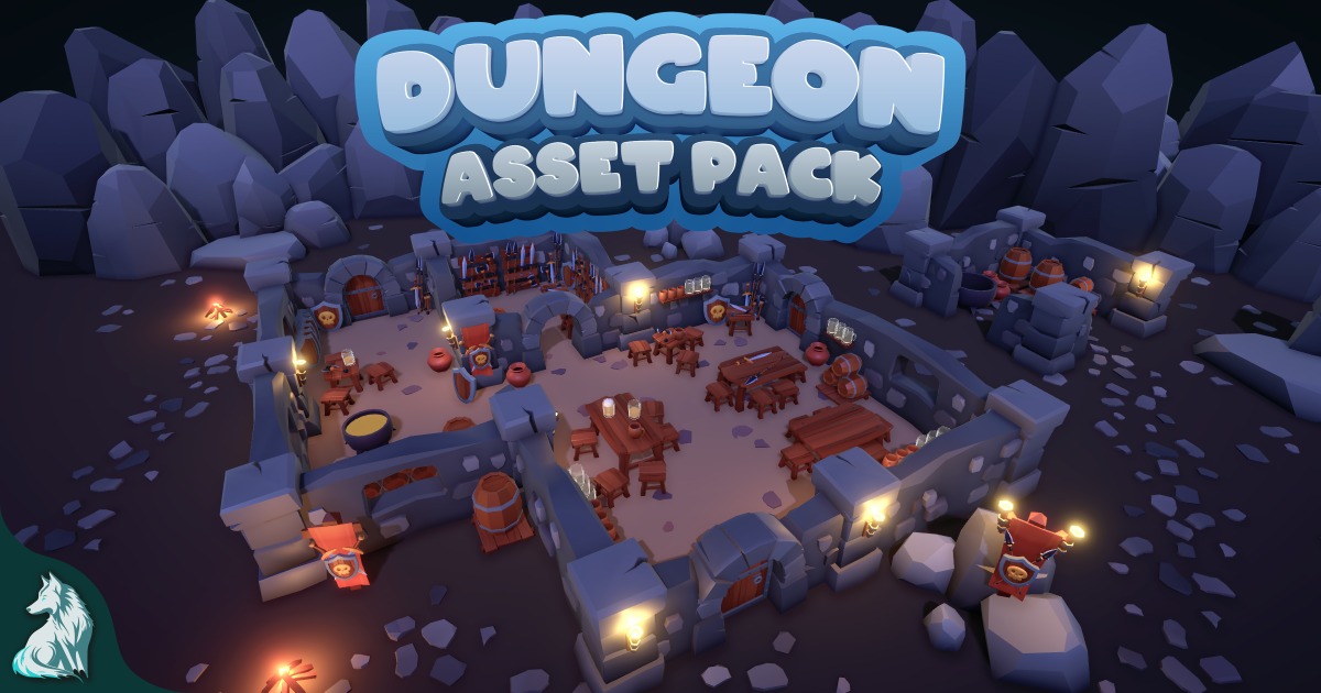 3D Modular Dungeon Pack | 3D Dungeons | Unity Asset Store