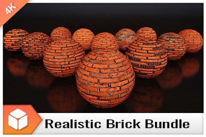 PBR Bricks Bundle - URP Displacement