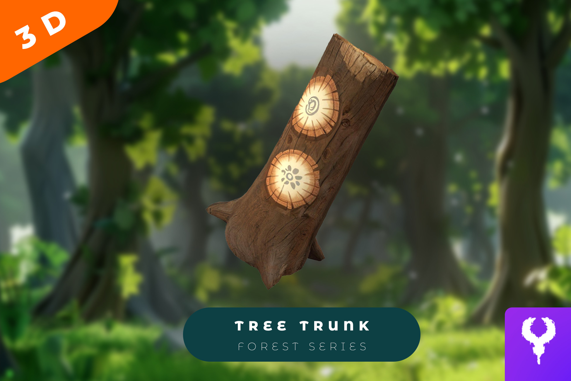 Cartoon Tree Trunk | 3D Trees | Unity Asset Store
