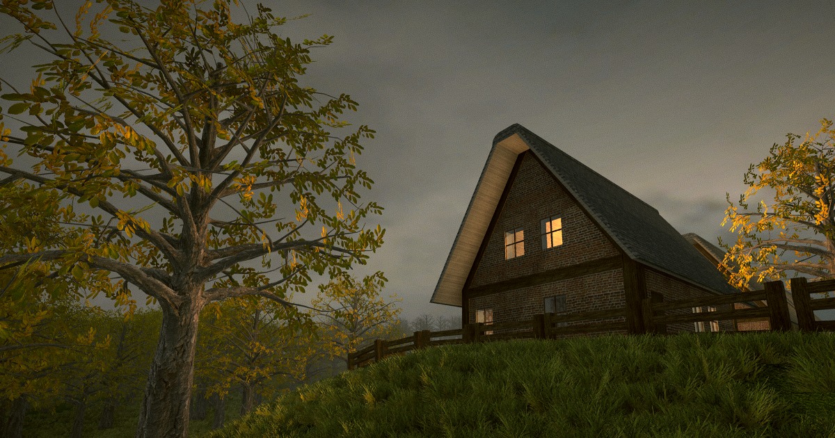 Brick House Pack (Modular + Environment) | 3D Urban | Unity Asset Store
