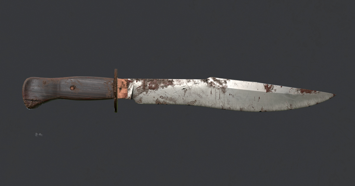 Bowie Knife 3D Weapons Unity Asset Store