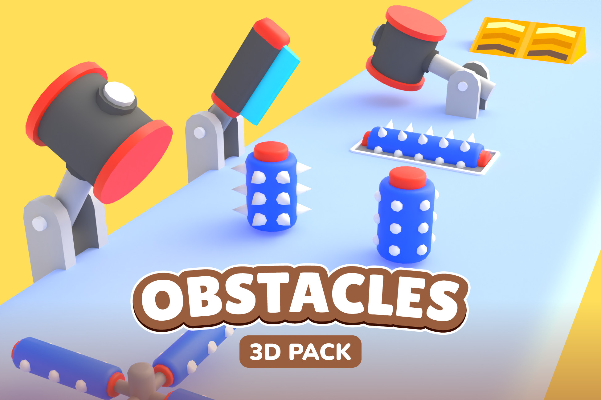 Mega Hyper Casual Obstacles Pack 3D Unity Asset Store
