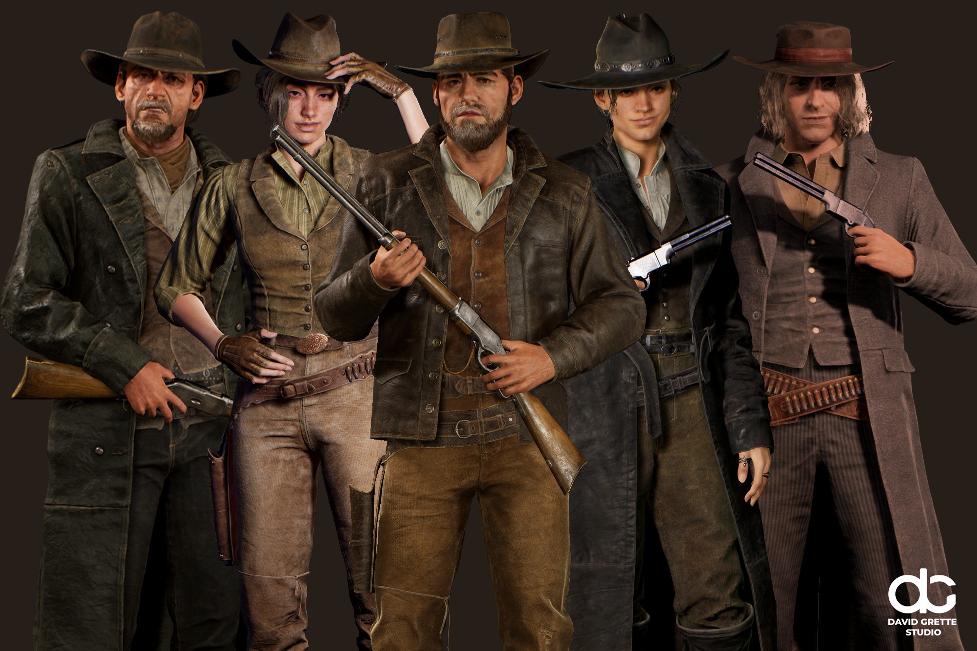 Western Characters Bundle 2025 - Complete Collection