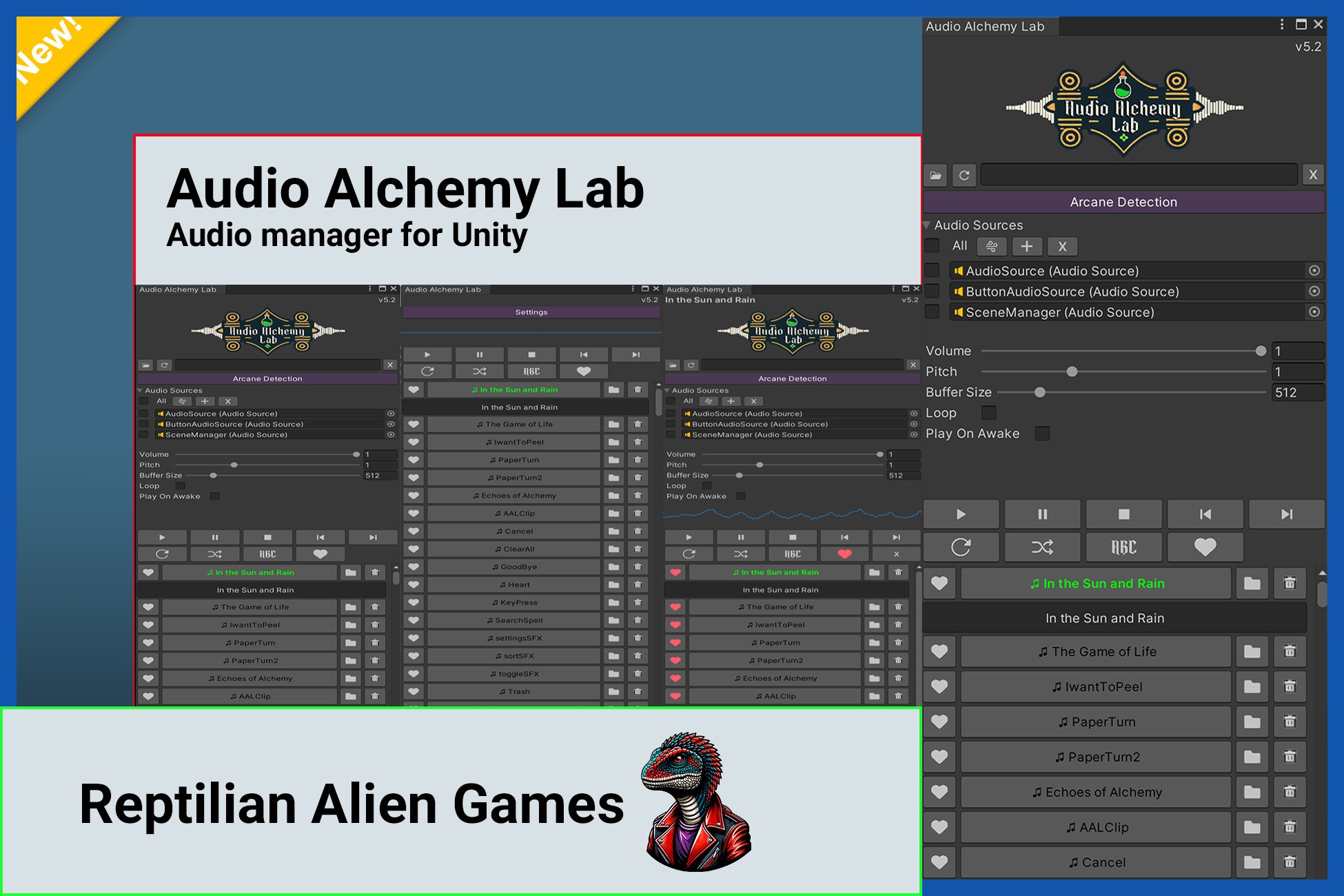 Audio Alchemy Lab | Audio | Unity Asset Store