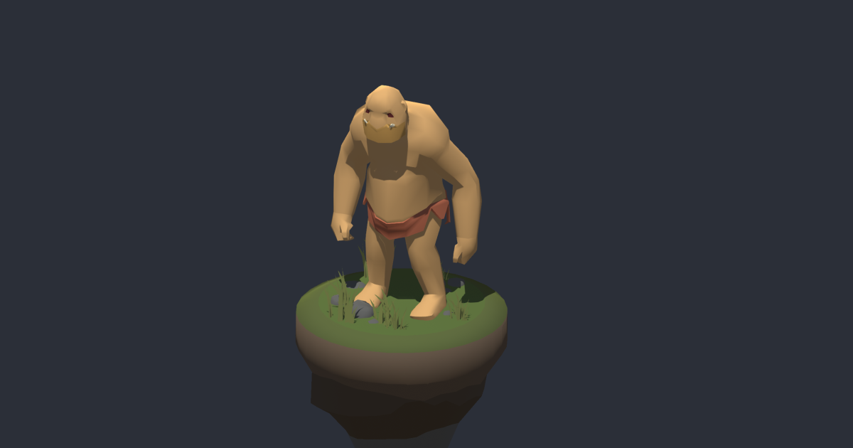 Medieval Fantasy - Ogre | 3D Creatures | Unity Asset Store