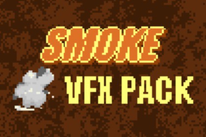 2D Pixel Art Smoke VFX Pack