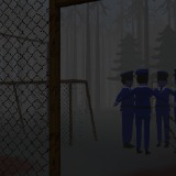 pixel horror abandoned rural school(Modular)