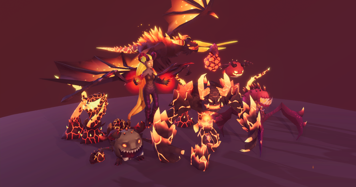 Unity Creatures Fire Creatures Pack | 3D Creatures | Unity Asset Store