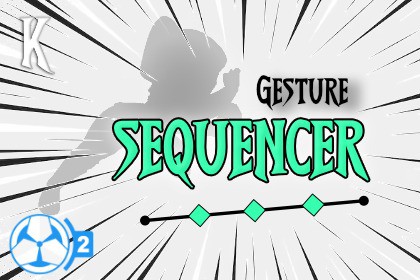 Gesture Sequencer for Game Creator 2