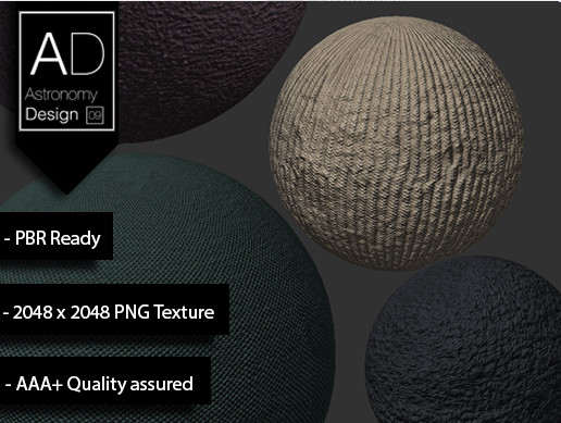 12 Textures Pack 1 (Fibers & Rubber) | 2D Fabric | Unity Asset Store